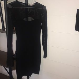 French connection black dress